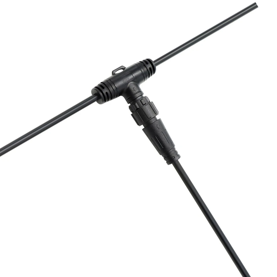 M12 2-6 Pin T-Tip Heavy Duty Vodootporni PLC kabelski sklop IP67