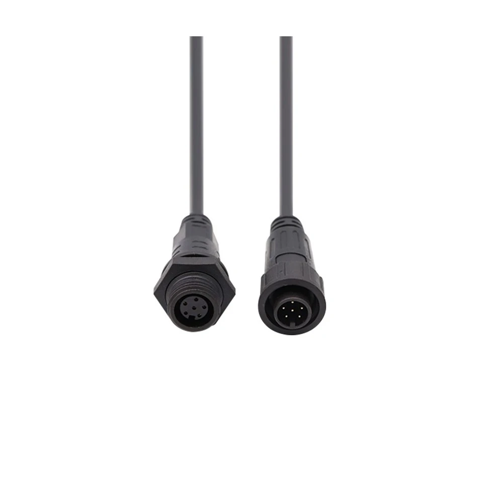 m16 waterproof 4pin connector for outdoor lighting